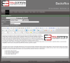 Web Site - Backoffice: Editar Conteúdos do Site